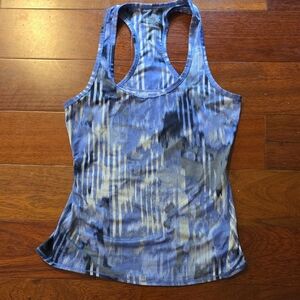 Athleta Lilac/grey/black Women's Racerback Top